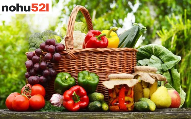Thực Phẩm Giảm Cân An Toàn: Chiến Lược Dinh Dưỡng Khoa Học Giúp Giảm Mỡ Lâu Dài Nhóm rau củ và trái cây